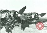 Standbild Wrack deutsche Me-323 Verkehr Flugzeug in El Aouina Flugplatz Tunis Tunesien, 1943, aus Sekunde 29 historischem Filmmaterial Videoclip 65675020479