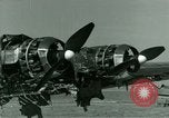 Standbild Wrack deutsche Me-323 Verkehr Flugzeug in El Aouina Flugplatz Tunis Tunesien, 1943, aus Sekunde 39 historischem Filmmaterial Videoclip 65675020479