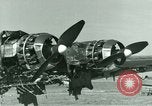 Standbild Wrack deutsche Me-323 Verkehr Flugzeug in El Aouina Flugplatz Tunis Tunesien, 1943, aus Sekunde 42 historischem Filmmaterial Videoclip 65675020479