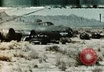 Image of Crash-landed B-17F Flying Fortress airplane El Paso Texas United States USA, 1943, second 1 stock footage video 65675020483