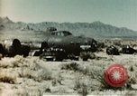 Image of Crash-landed B-17F Flying Fortress airplane El Paso Texas United States USA, 1943, second 13 stock footage video 65675020483