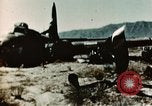 Image of Crash-landed B-17F Flying Fortress airplane El Paso Texas United States USA, 1943, second 18 stock footage video 65675020483