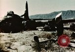 Image of Crash-landed B-17F Flying Fortress airplane El Paso Texas United States USA, 1943, second 19 stock footage video 65675020483