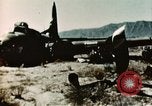 Image of Crash-landed B-17F Flying Fortress airplane El Paso Texas United States USA, 1943, second 20 stock footage video 65675020483