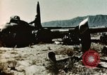 Image of Crash-landed B-17F Flying Fortress airplane El Paso Texas United States USA, 1943, second 22 stock footage video 65675020483