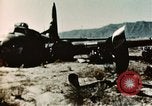 Image of Crash-landed B-17F Flying Fortress airplane El Paso Texas United States USA, 1943, second 24 stock footage video 65675020483