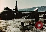 Image of Crash-landed B-17F Flying Fortress airplane El Paso Texas United States USA, 1943, second 26 stock footage video 65675020483