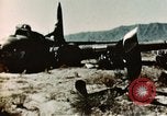 Image of Crash-landed B-17F Flying Fortress airplane El Paso Texas United States USA, 1943, second 27 stock footage video 65675020483