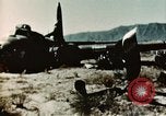 Image of Crash-landed B-17F Flying Fortress airplane El Paso Texas United States USA, 1943, second 29 stock footage video 65675020483