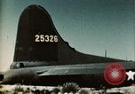 Image of Crash-landed B-17F Flying Fortress airplane El Paso Texas United States USA, 1943, second 31 stock footage video 65675020483