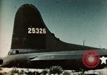 Image of Crash-landed B-17F Flying Fortress airplane El Paso Texas United States USA, 1943, second 33 stock footage video 65675020483