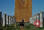 Image of La Tour Hassan minaret Rabat Morocco, 1942, second 39 stock footage video 65675020489