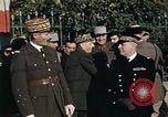 Standbild General Henri Giraud Nordafrika, 1942, aus Sekunde 56 historischem Filmmaterial Videoclip 65675020510
