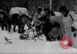 Image of German ski troops in World War 2 Finland, 1943, second 20 stock footage video 65675020588