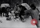 Image of German ski troops in World War 2 Finland, 1943, second 21 stock footage video 65675020588