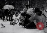 Image of German ski troops in World War 2 Finland, 1943, second 23 stock footage video 65675020588
