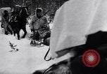 Image of German ski troops in World War 2 Finland, 1943, second 39 stock footage video 65675020588