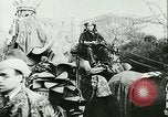 Standbild Urlaub Feste und Parade mit Schwimmern in Spanien (evtl Cabalgat Spanien, 1942, aus Sekunde 16 historischem Filmmaterial Videoclip 65675020591