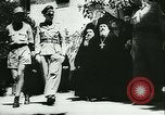 Standbild Deutsche offiziere Besuchen Sie Kloster auf dem Berg Athos Griechenland, 1944, aus Sekunde 26 historischem Filmmaterial Videoclip 65675020617