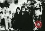 Standbild Deutsche offiziere Besuchen Sie Kloster auf dem Berg Athos Griechenland, 1944, aus Sekunde 28 historischem Filmmaterial Videoclip 65675020617