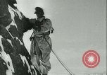 Standbild German Mountain Truppen Elbrus Kaukasus, 1943, aus Sekunde 24 historischem Filmmaterial Videoclip 65675020623