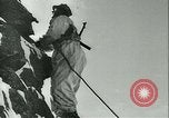 Standbild German Mountain Truppen Elbrus Kaukasus, 1943, aus Sekunde 26 historischem Filmmaterial Videoclip 65675020623