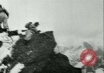 Standbild German Mountain Truppen Elbrus Kaukasus, 1943, aus Sekunde 34 historischem Filmmaterial Videoclip 65675020623