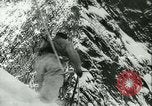 Standbild German Mountain Truppen Elbrus Kaukasus, 1943, aus Sekunde 59 historischem Filmmaterial Videoclip 65675020623