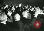 Image of Vidkun Quisling appointed minister-president at Akershus castle Oslo Norway, 1942, second 21 stock footage video 65675020624