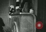 Image of Vidkun Quisling appointed minister-president at Akershus castle Oslo Norway, 1942, second 27 stock footage video 65675020624