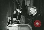 Image of Vidkun Quisling appointed minister-president at Akershus castle Oslo Norway, 1942, second 31 stock footage video 65675020624