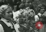 Image of Vidkun Quisling appointed minister-president at Akershus castle Oslo Norway, 1942, second 40 stock footage video 65675020624
