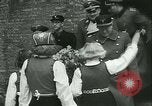 Image of Vidkun Quisling appointed minister-president at Akershus castle Oslo Norway, 1942, second 45 stock footage video 65675020624