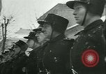 Image of Vidkun Quisling appointed minister-president at Akershus castle Oslo Norway, 1942, second 50 stock footage video 65675020624
