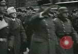 Image of Vidkun Quisling appointed minister-president at Akershus castle Oslo Norway, 1942, second 51 stock footage video 65675020624