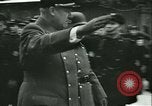 Image of Vidkun Quisling appointed minister-president at Akershus castle Oslo Norway, 1942, second 52 stock footage video 65675020624