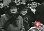 Image of Vidkun Quisling appointed minister-president at Akershus castle Oslo Norway, 1942, second 58 stock footage video 65675020624