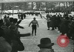 Image of Ice skating Berlin Germany, 1942, second 51 stock footage video 65675020625