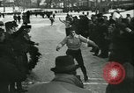 Image of Ice skating Berlin Germany, 1942, second 52 stock footage video 65675020625