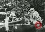 Standbild Kanu Rennen Mähren Tschechoslowakei, 1942, aus Sekunde 9 historischem Filmmaterial Videoclip 65675020632