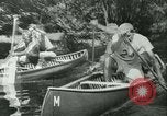 Standbild Kanu Rennen Mähren Tschechoslowakei, 1942, aus Sekunde 10 historischem Filmmaterial Videoclip 65675020632