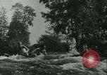 Standbild Kanu Rennen Mähren Tschechoslowakei, 1942, aus Sekunde 22 historischem Filmmaterial Videoclip 65675020632