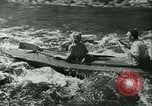 Standbild Kanu Rennen Mähren Tschechoslowakei, 1942, aus Sekunde 34 historischem Filmmaterial Videoclip 65675020632