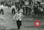 Image of Cafe waiters Madrid Spain, 1942, second 20 stock footage video 65675020633