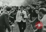 Image of Cafe waiters Madrid Spain, 1942, second 29 stock footage video 65675020633