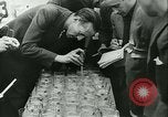 Image of Cafe waiters Madrid Spain, 1942, second 38 stock footage video 65675020633