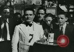 Image of Cafe waiters Madrid Spain, 1942, second 40 stock footage video 65675020633