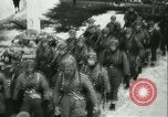 Standbild Deutsche Truppen marschieren in Norwegen Narvik Norwegen, 1940, aus Sekunde 48 historischem Filmmaterial Videoclip 65675020643