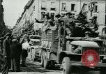 Standbild George Patton's Truppen Rennes Frankreich, 1944, aus Sekunde 8 historischem Filmmaterial Videoclip 65675020663