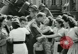 Standbild George Patton's Truppen Rennes Frankreich, 1944, aus Sekunde 28 historischem Filmmaterial Videoclip 65675020663